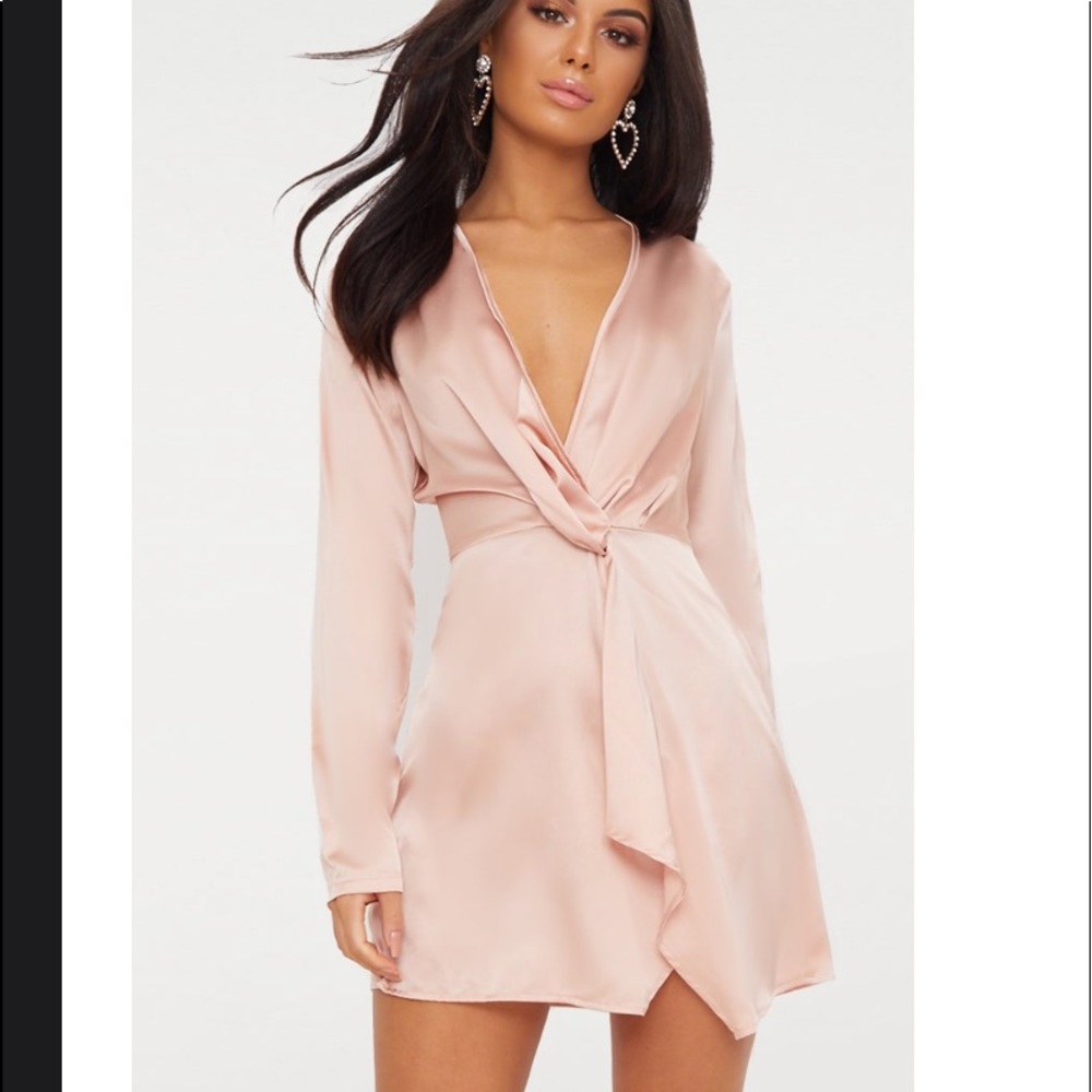 Pretty Little Thing Satin Dress